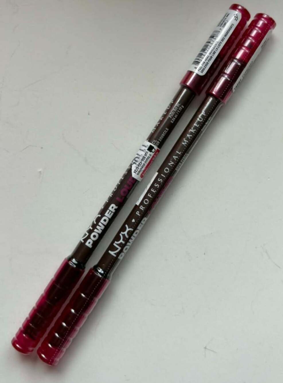 NYX Powder Louder Brow Pencil TBP07 Espresso Lot of 2
